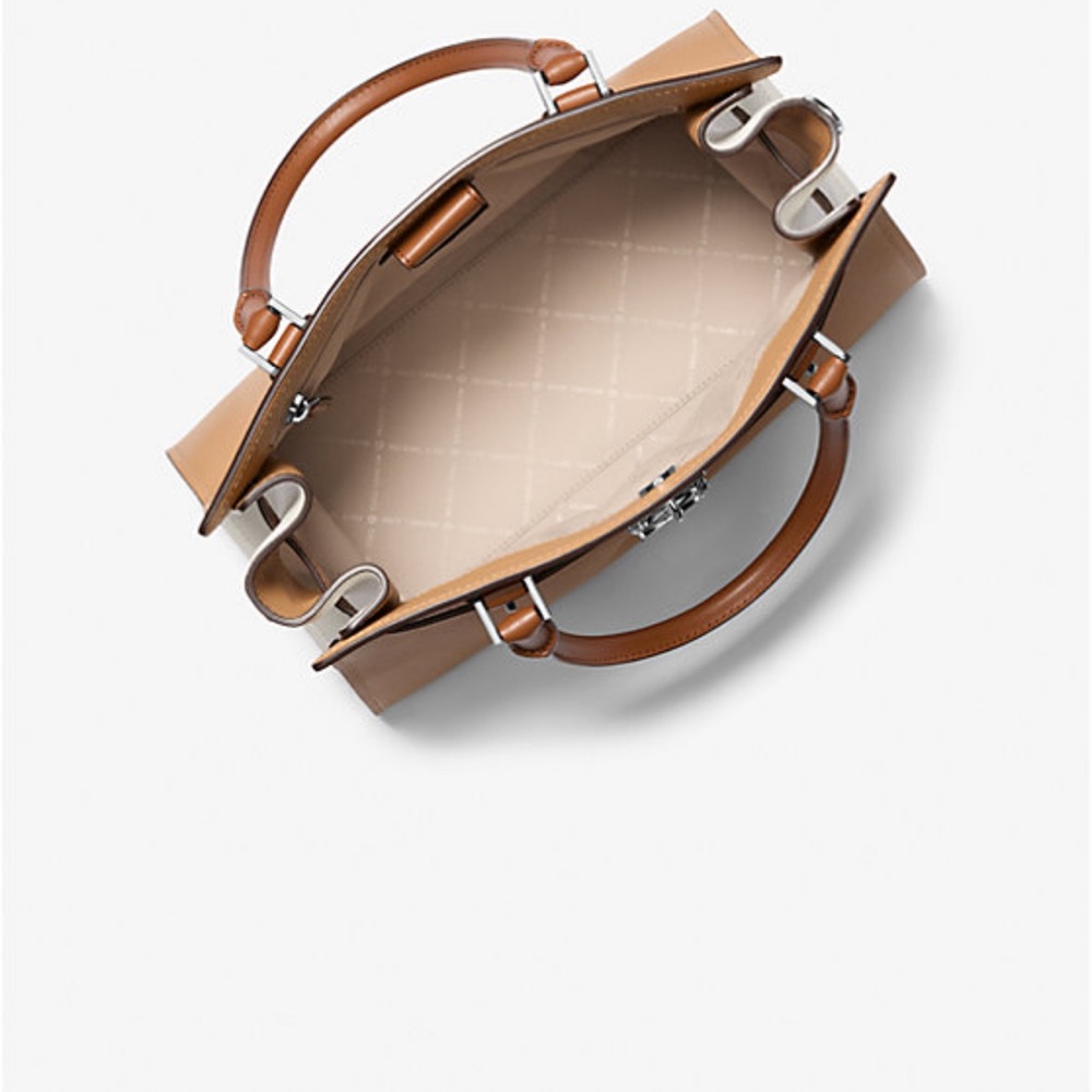Hamilton Medium Color-Block Leather
Satchel - Picture 3 of 8